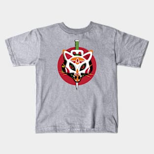 yokai cat Kids T-Shirt